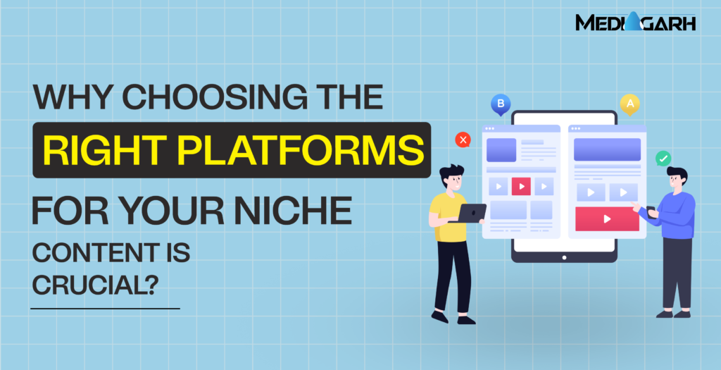 Why Choosing the Right Platforms For Your Niche Content Is Crucial?