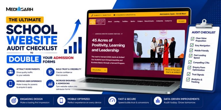 The Ultimate School Website Audit Checklist to Double Your Admission Forms