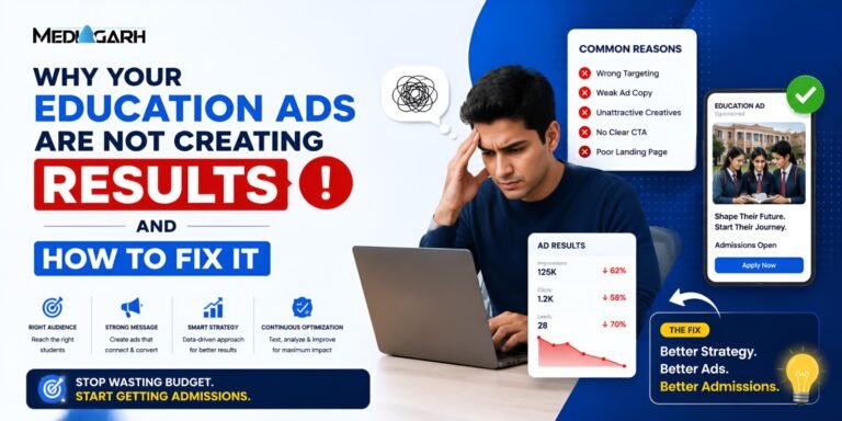 Why Your Education Ads Are Not Creating Results and How to Fix It