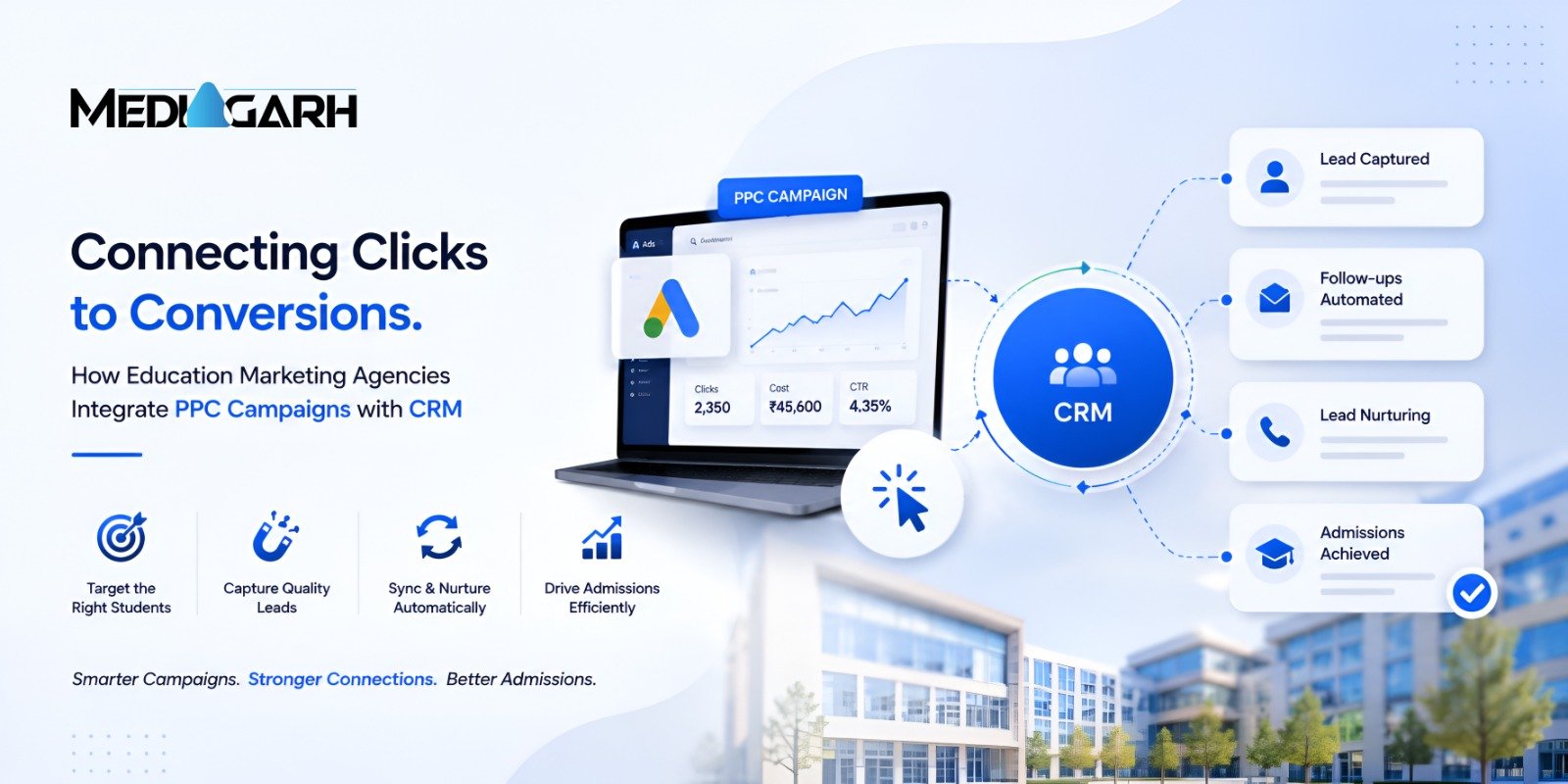 How Do Education Marketing Agencies Integrate PPC Campaigns With CRM